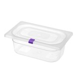 thumbnail of Clips para tapa de recipientes de almacenamiento con certificación HACCP, HENDI, Morado, 12 uds