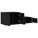 thumbnail of vidaXL Badschrank Schwarze Eiche 118 x 41 x 40 cm Holzwerkstoff