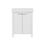 thumbnail of Rebecca Mobili Mobiletto da Bagno Salvaspazio in Legno Bianco a Terra 2 Ante 2 Ripiano Moderno