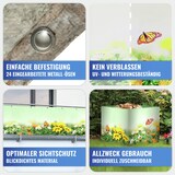 thumbnail of Maximex Balkon-Sichtschutz mit Schmetterlings-Motiv, 5 m