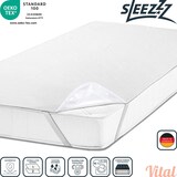 thumbnail of Sleezzz® Vital wasserdichter Molton Matratzenschutz Fixspann 120 x 200 cm