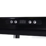 thumbnail of METRO PROFESSIONAL Panorama Kühlvitrine GGC3235B, 51.5 x 48.5 x 169 cm, 235 L, 4 verstellbare Einlegeböden, mit 4 Rollen, schwarz