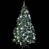 thumbnail of tectake Albero di Natale artificiale estetica naturale con sostegni in metallo - 140 cm, 470 punte e aghi stampati a iniezione, verde - 402819
