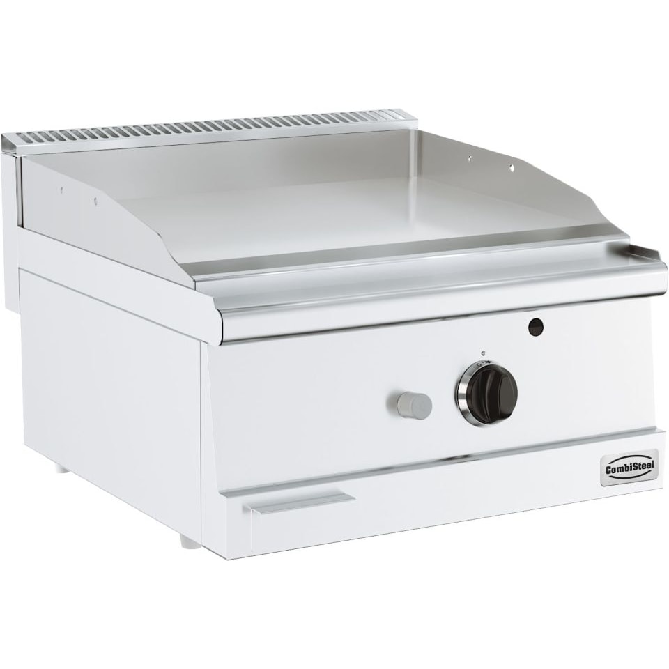 Base 600 Gasgrillplaat Chroom, Glad