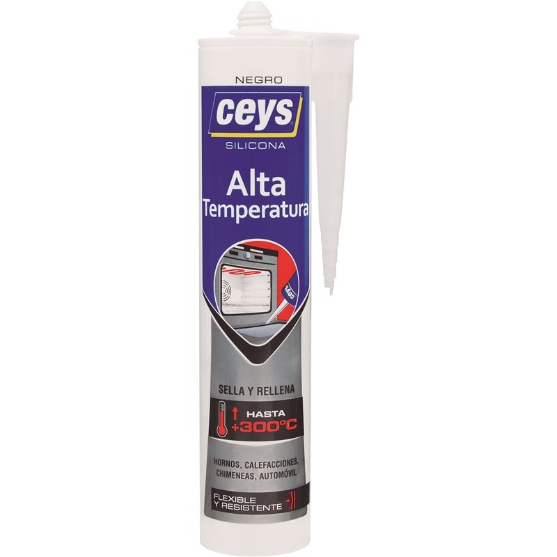 Silicone preto de alta temperatura Ceys