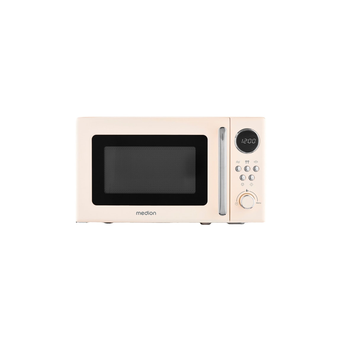 Medion LIFE MD 15000 Mikrowelle grau - 800 W, 5 Leistungsstufen & Auftaufunktion