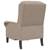 thumbnail of vidaXL Taupe Fauteuil Taupe Stof, Hout Standaard Taupe Fauteuil