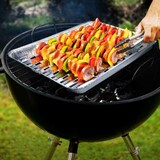 thumbnail of 100x Alu-Grillpfannen Grillschalen BBQ 34.4 x 22.4cm mehrfach verwendbar
