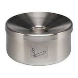 thumbnail of PROREGAL Robuster Tischascher | HxBxT 8x15,5x15,5cm | Edelstahl | Ascher Aschenbecher