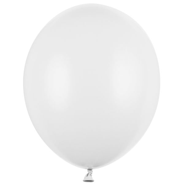 50 Luftballons weiß
