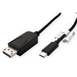 thumbnail of ROLINE USB Typ C - DisplayPort Adapterkabel, v1.4, ST/ST, 1 m
