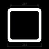 thumbnail of Jung Rahmen 1-fach gold brz CD 581 GB CD581GB