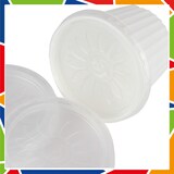 thumbnail of DayBays 100 Stk. Thermo-Suppenbecher 500ml 115x85 mm PP Weiß rund mit Deckel