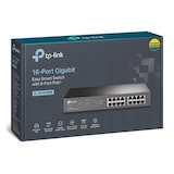 thumbnail of TP-Link TL-SG1016PE switch Gestionado L2 Gigabit Ethernet (10/100/1000) Energía sobre Ethernet (PoE) Negro