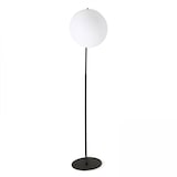 thumbnail of Lámpara de pie de arco de polietileno negro - Oviala