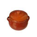 thumbnail of Horno de aluminio Versilia para cocina de gas, inducción, 24 cm, con asas y pomo de baquelita, ideal para el hogar y la hostelería.