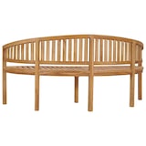 thumbnail of vidaXL Bananenbank 180 cm Massivholz Teak