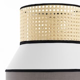 thumbnail of Oreste Luchetta lampada da terra EUCLA in metallo Nero opaco Ø.40 H.35 cm