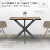 thumbnail of Tischbeine X-Design 85x71x85 cm anthrazit aus Metall