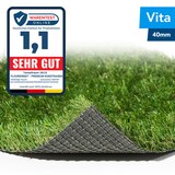 thumbnail of Kunstrasen Vita - Rasenteppich für Balkon, Terrasse & Garten - Höhe 40 mm, Gewicht 2400 g/m² / 200 x 500 cm