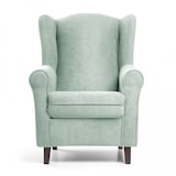 thumbnail of Sillón Irene SUEÑOSZZZ Sillón Orejero Tapizado En Tela Verde Agua