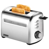 thumbnail of Unold 38326 TOASTER 2er Retro broodrooster met 2 sneetjes, roestvrijstalen behuizing van hoge kwaliteit.