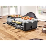 thumbnail of SEVERIN RG 2366 Black Line Lite Raclette-Grill mit Naturstein und Grillfläche