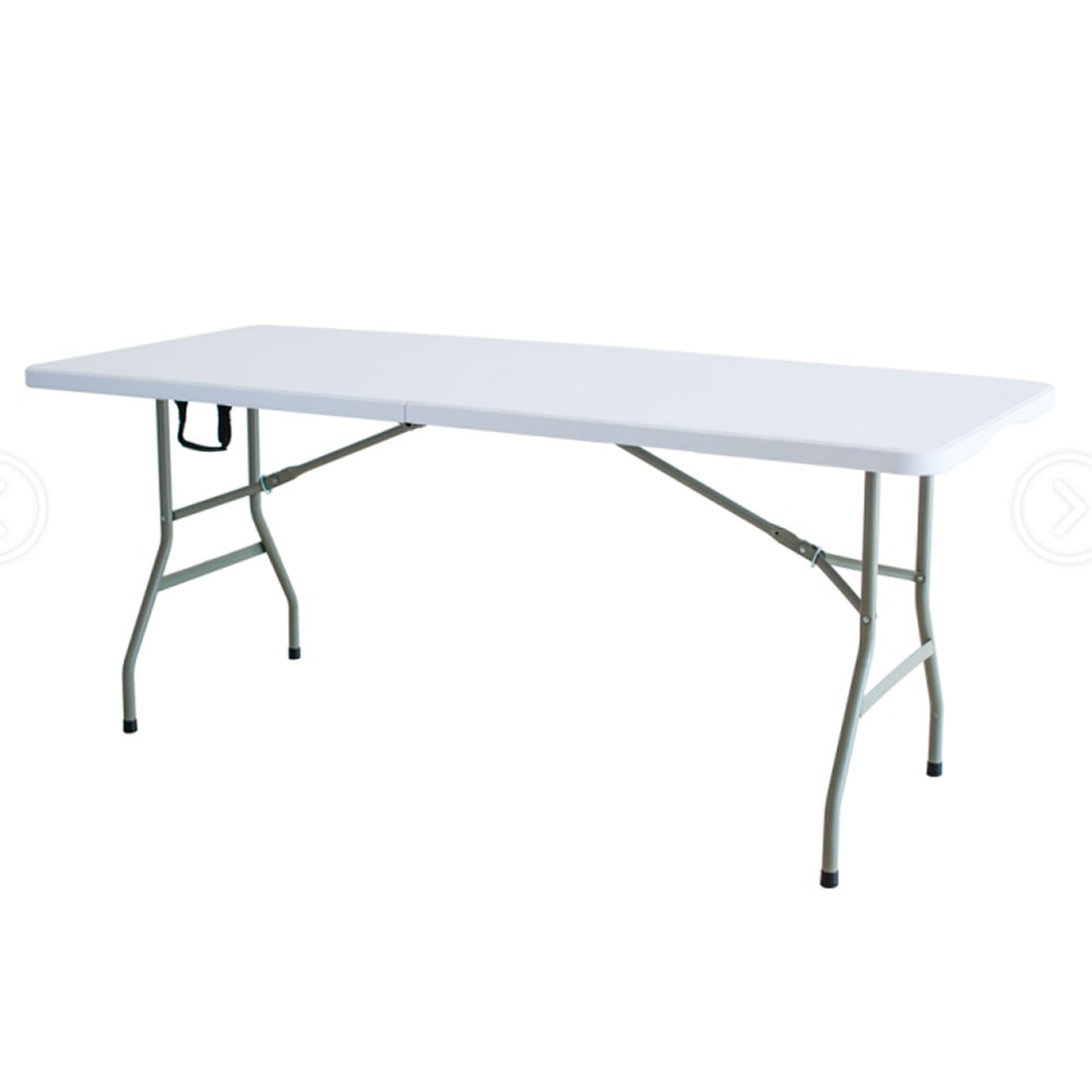 Wellhome - Mesa Dobrável Multifuncional com Alça 180x74 cm