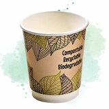 thumbnail of NVASE - 6Uds - Vaso de cartón con doble capa 230ml A93mm - NVS8NPGCDWCO8