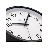 thumbnail of Nextime Reloj de pared Robust con armazón de plástico negro - 25,5 cm de diámetro
