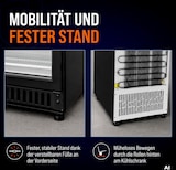 thumbnail of GastroHero Lagerkühlschrank ECO 400 Glastür Schwarz 336 Liter LED Beleuchtung Umluftkühlung 2 bis +8 °C Gewerbekühlschrank