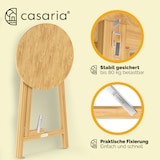 thumbnail of Casaria Stehtisch Bistrotisch Klappbar Holz 78x111cm