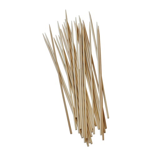 PAPSTAR 6000 Schaschlikspieße, Holz "pure" Ø 3 mm · 20 cm