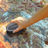 thumbnail of Relaxdays Scheuerbürste 6er Set, harte Borsten, mit Griff, Putzbürste Bad, Küche, Teppich, Schuhbürste, Kunststoff, grau