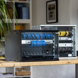 thumbnail of HMF 65712-02 Serverschrank 19 Zoll, 12 HE, 51 x 40 x 58 cm, Schwarz