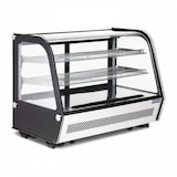 thumbnail of Polar 160L Kühlvitrine für die Theke, Schwarz
