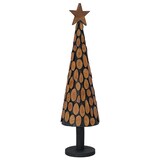 thumbnail of vidaXL Kerstboom met standaard Bruin 120 cm Massief teakhout