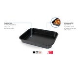 thumbnail of ELO Basic Auflaufform Carbon o.G. 37 cm