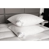 thumbnail of HS10 Kopfkissen 50% Daunen 50% Federn Daunenkissen Federkissen 80x80 cm 1500 g