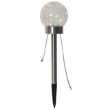 thumbnail of LED Solar Kugel 3in1 Balkonleuchte Tischlampe Wegleuchte Sensor D:12cm