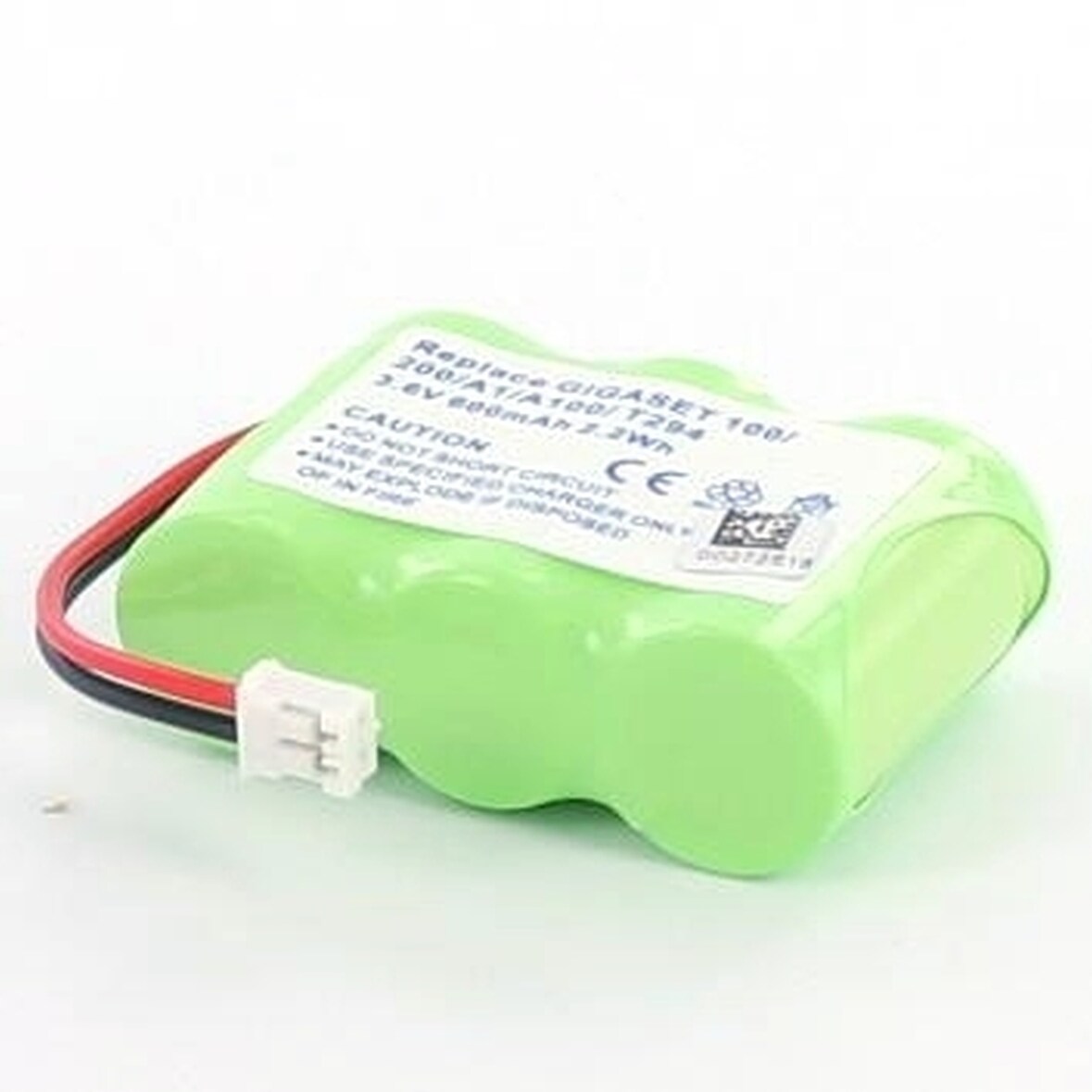 Akku für Siemens Gigaset 100 NiMH 3,6 Volt 600 mAh grün