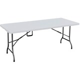 thumbnail of Gartentisch MELVIN rechteckig klappbar - Kunststoff, Weiß, 180x75x72cm | Klapptisch Esstisch Wetterfest Outdoor Tisch