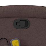 thumbnail of vidaXL Massagesessel Dunkelbraun Stoff