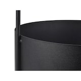 thumbnail of Blomus Holzkorb ASHI Kaminholzkorb Brennholzkorb Ø 35cm Metall mit Holzgriff