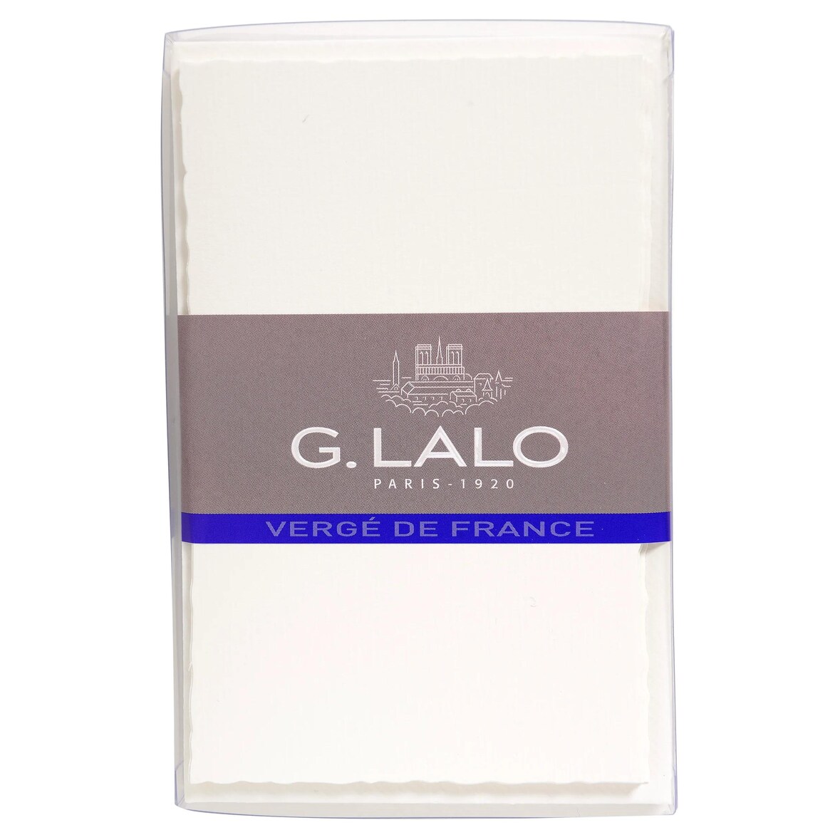 G.Lalo 5x Lalo, Korrespondenzset Mode de Paris, 97x152mm und 100x158mm - Weiß 25200L