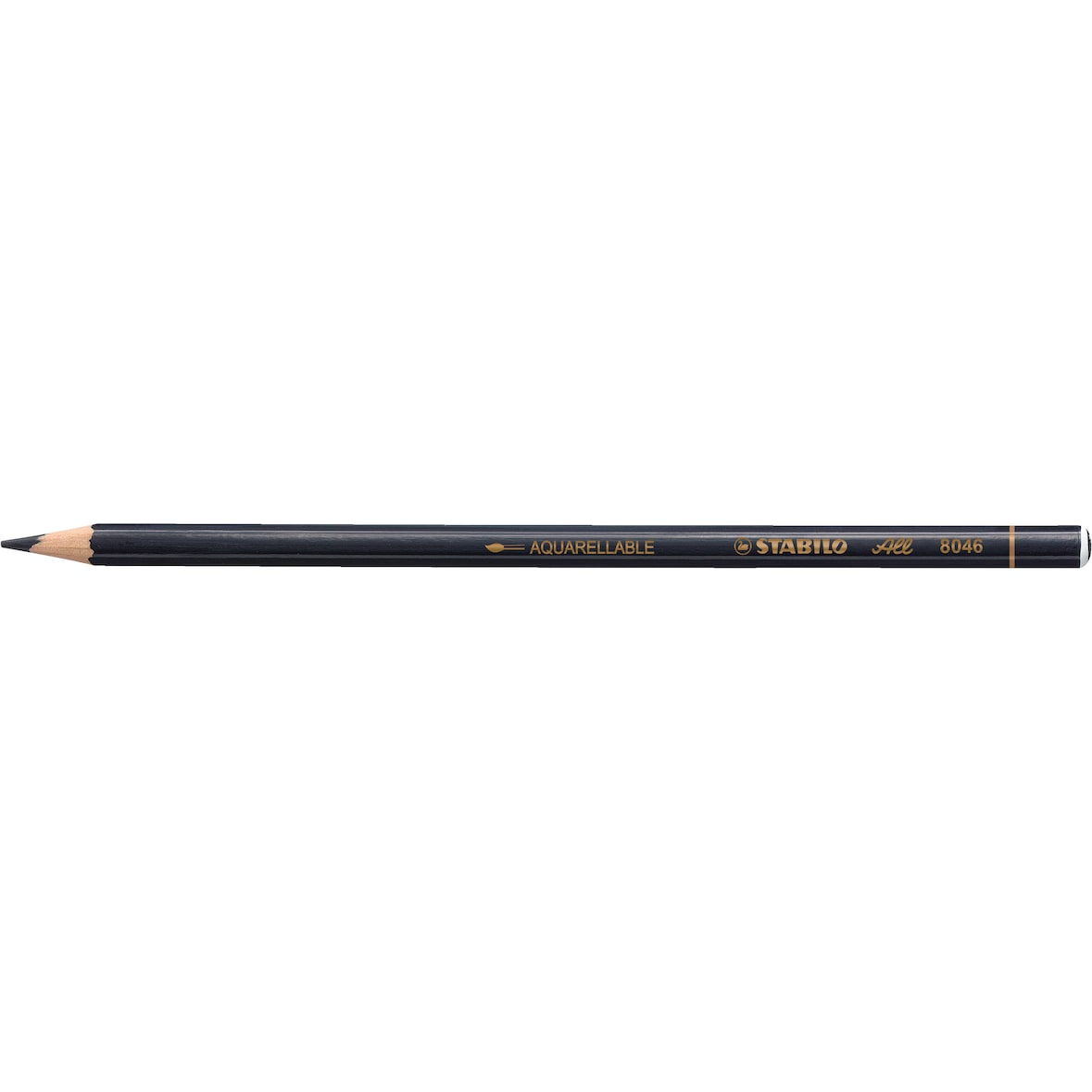 STABILO® 8046 Buntstift für fast alle Oberflächen - All - Einzelstift - schwarz