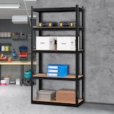 thumbnail of Scaffalature Pesanti Scaffalature da Officina Scaffali da Ufficio MDF nero