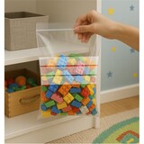 thumbnail of MONOUSO - Plastic Zak met Rits DrukknoopSluiting 20x30cm G-200 (1.000 Stuks)