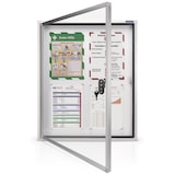 thumbnail of MAGNETOPLAN vitrine d'affichage extérieur pour 4 formats A4 CC 65 x 79 cm