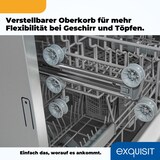 thumbnail of Exquisit Geschirrspüler EGSP9313-EF-030E inox | Spülmaschine 60 cm | ECO-Modus | Maßgedecke: 13 | Startzeitvorwahl | Unterbaugerät